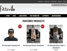 Tablet Screenshot of fittsville.com